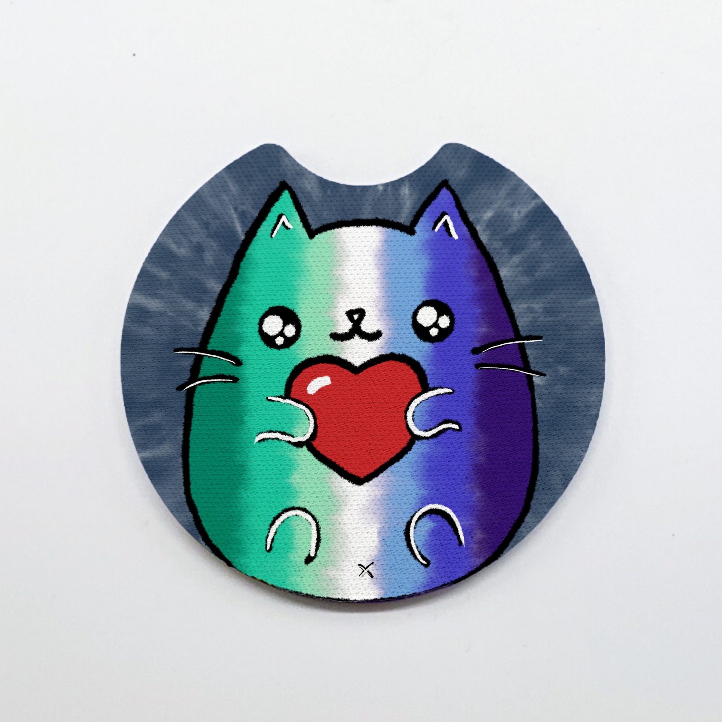 LGBTQ+ Sweet Cat Car Coasters