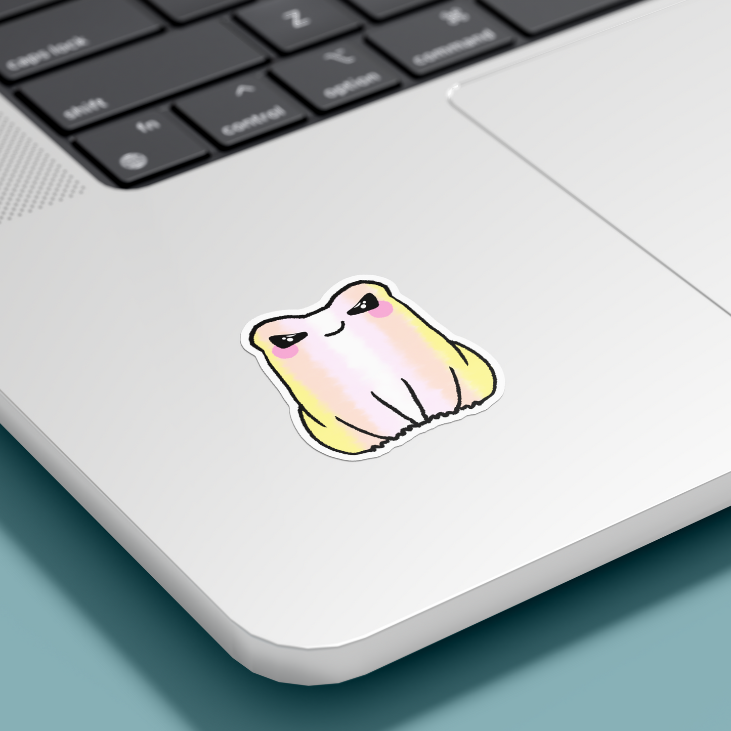 Pangender LGBTQ+ Angry Frog Sticker