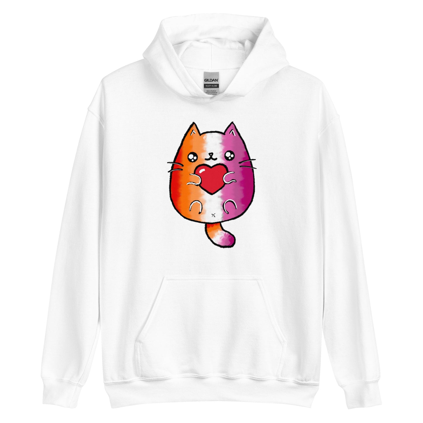 Lesbain Sweet Cat Hoodie