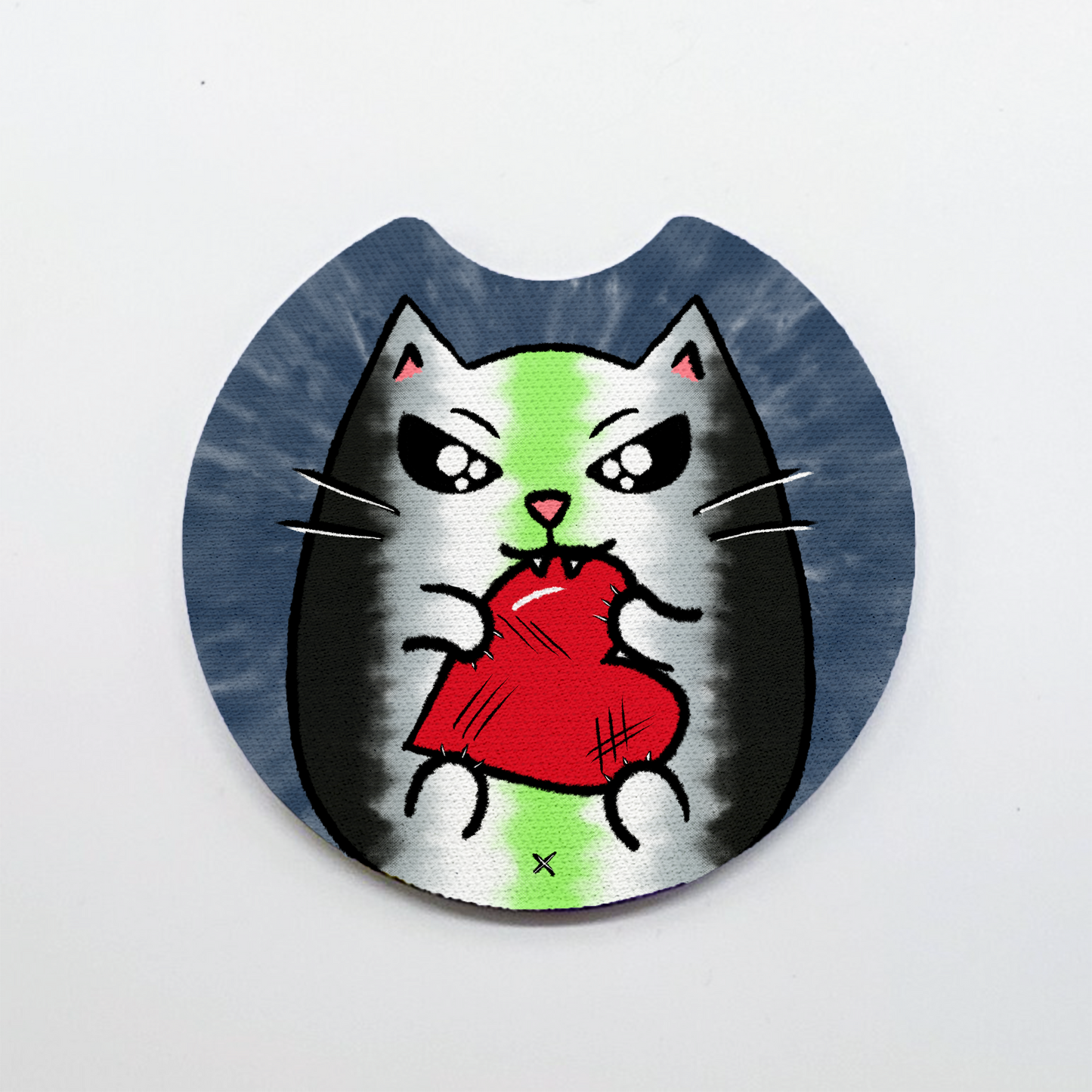 LGBTQ+ Angry Cat Car Coasters