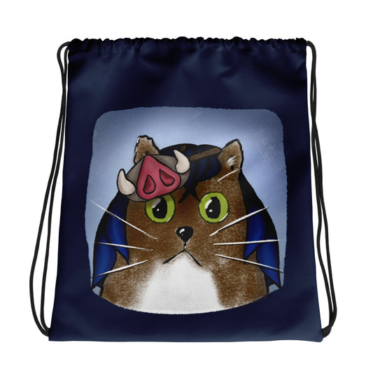 Manga/Anime Cat I Drawstring Bag