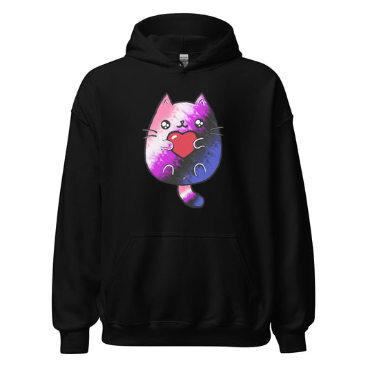 Genderfluid Sweet Cat Hoodie