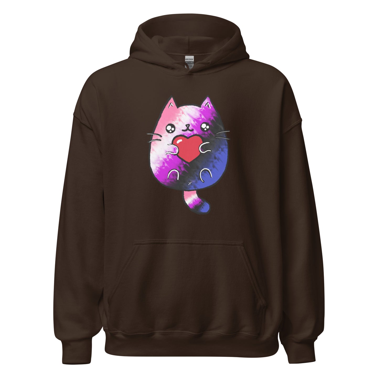 Genderfluid Sweet Cat Hoodie