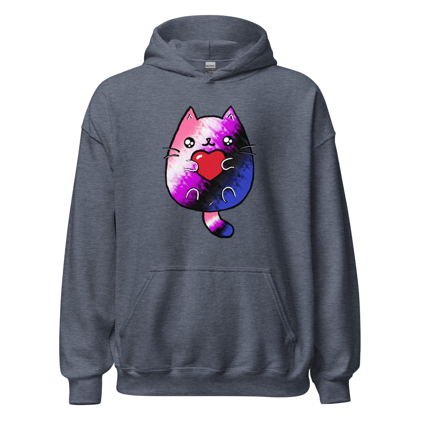 Genderfluid Sweet Cat Hoodie