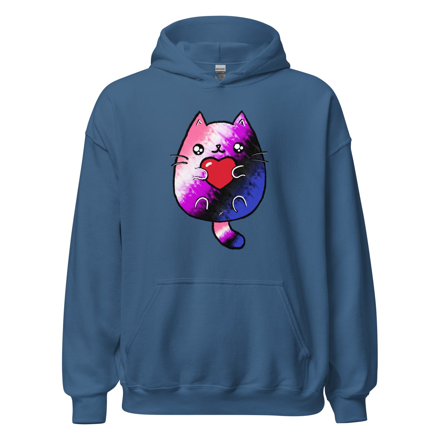 Genderfluid Sweet Cat Hoodie