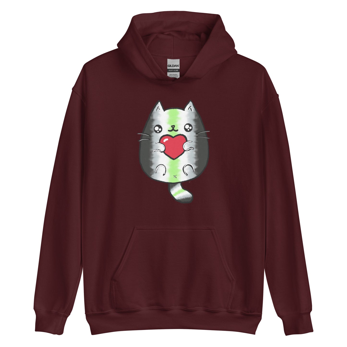 Agender Sweet Cat Hoodie