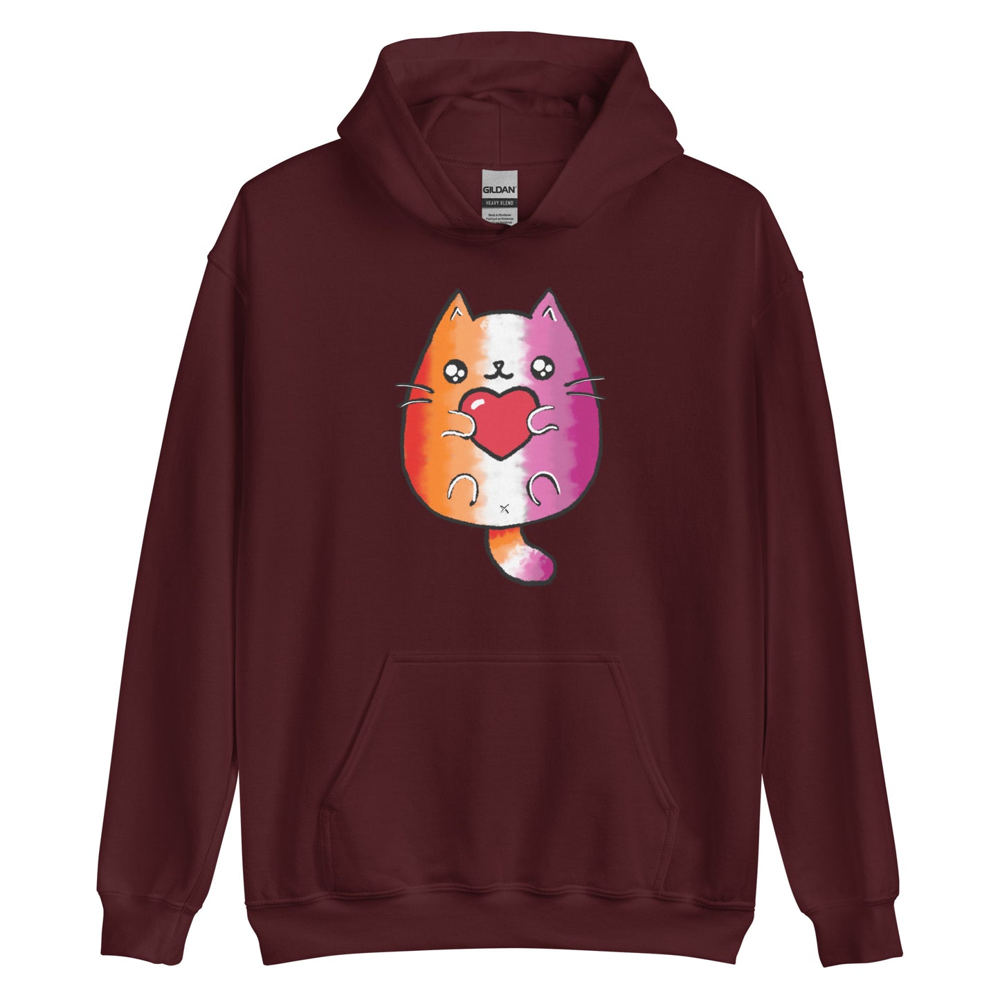 Lesbain Sweet Cat Hoodie