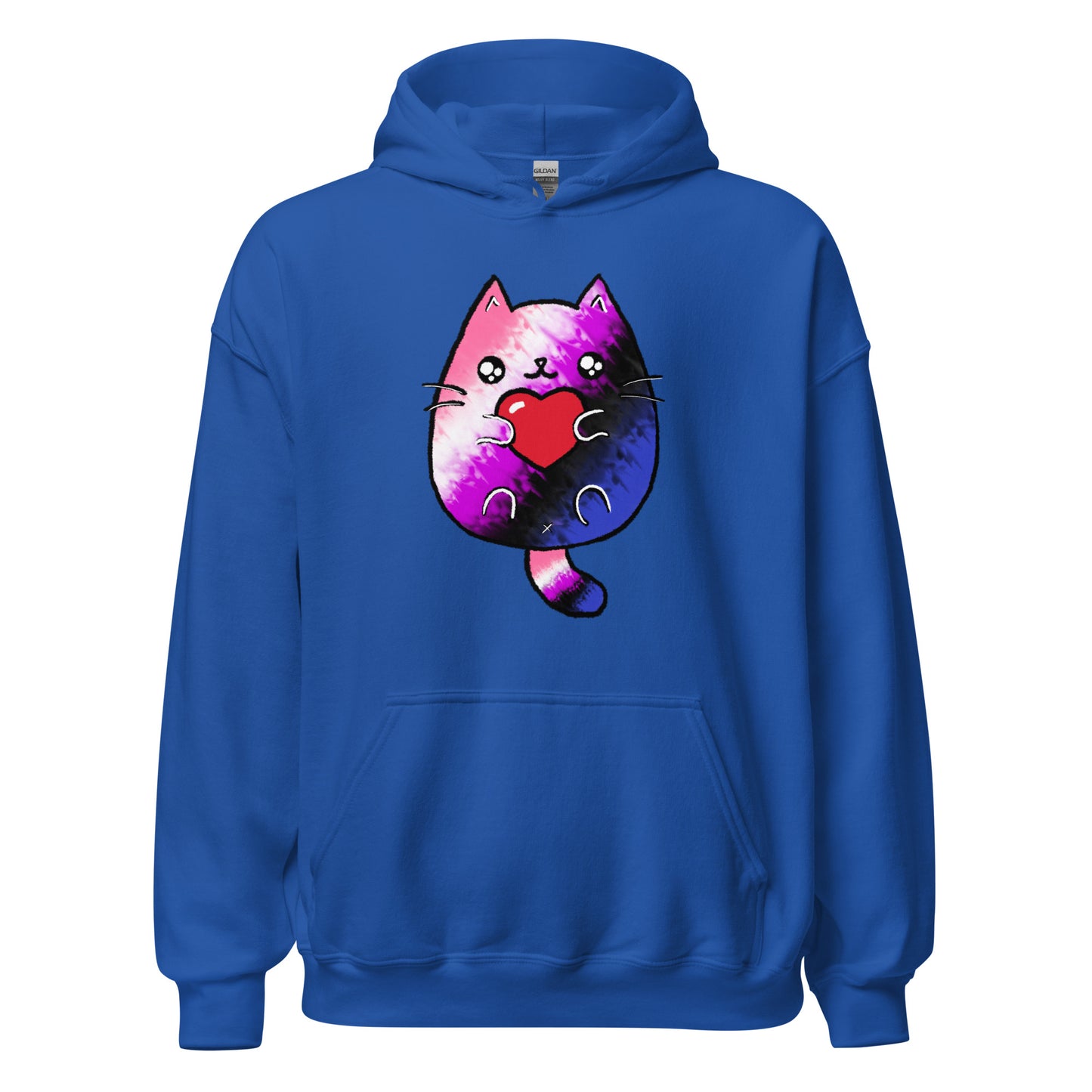 Genderfluid Sweet Cat Hoodie