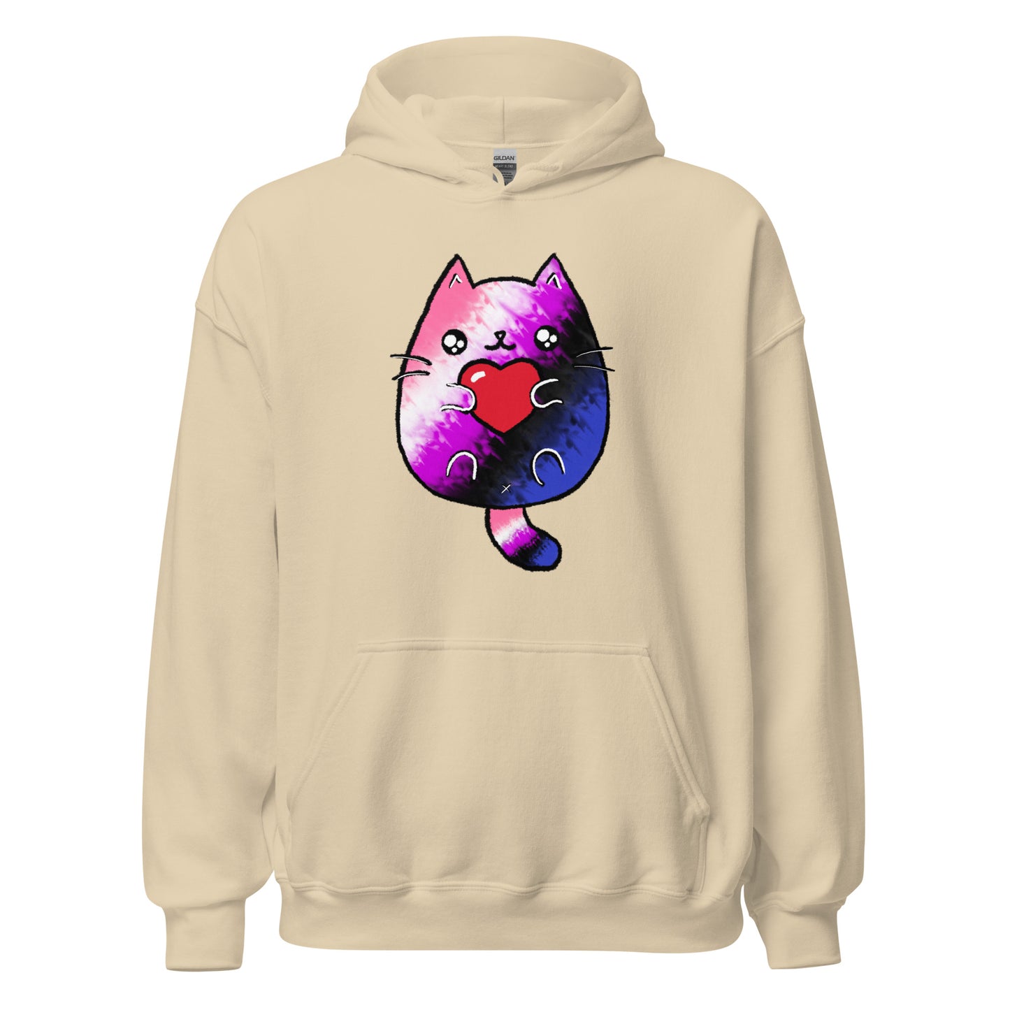 Genderfluid Sweet Cat Hoodie