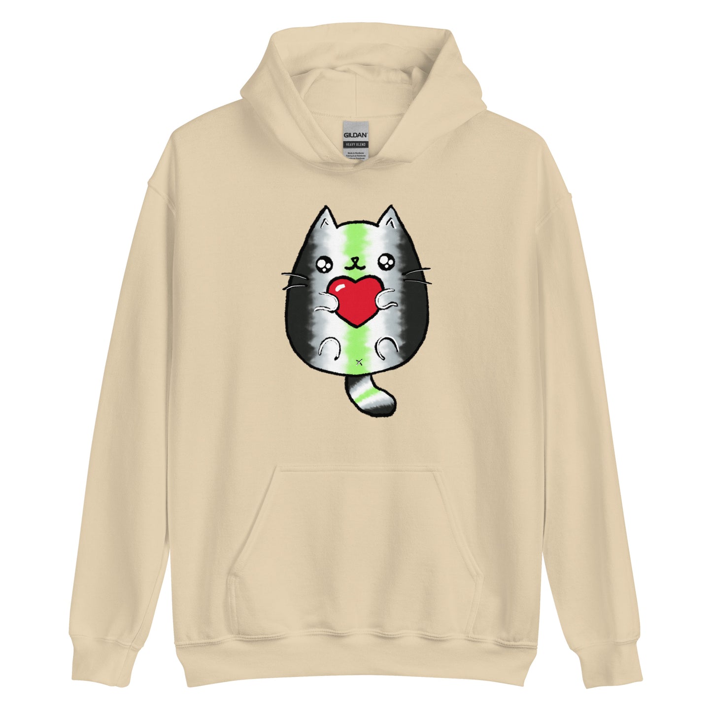 Agender Sweet Cat Hoodie