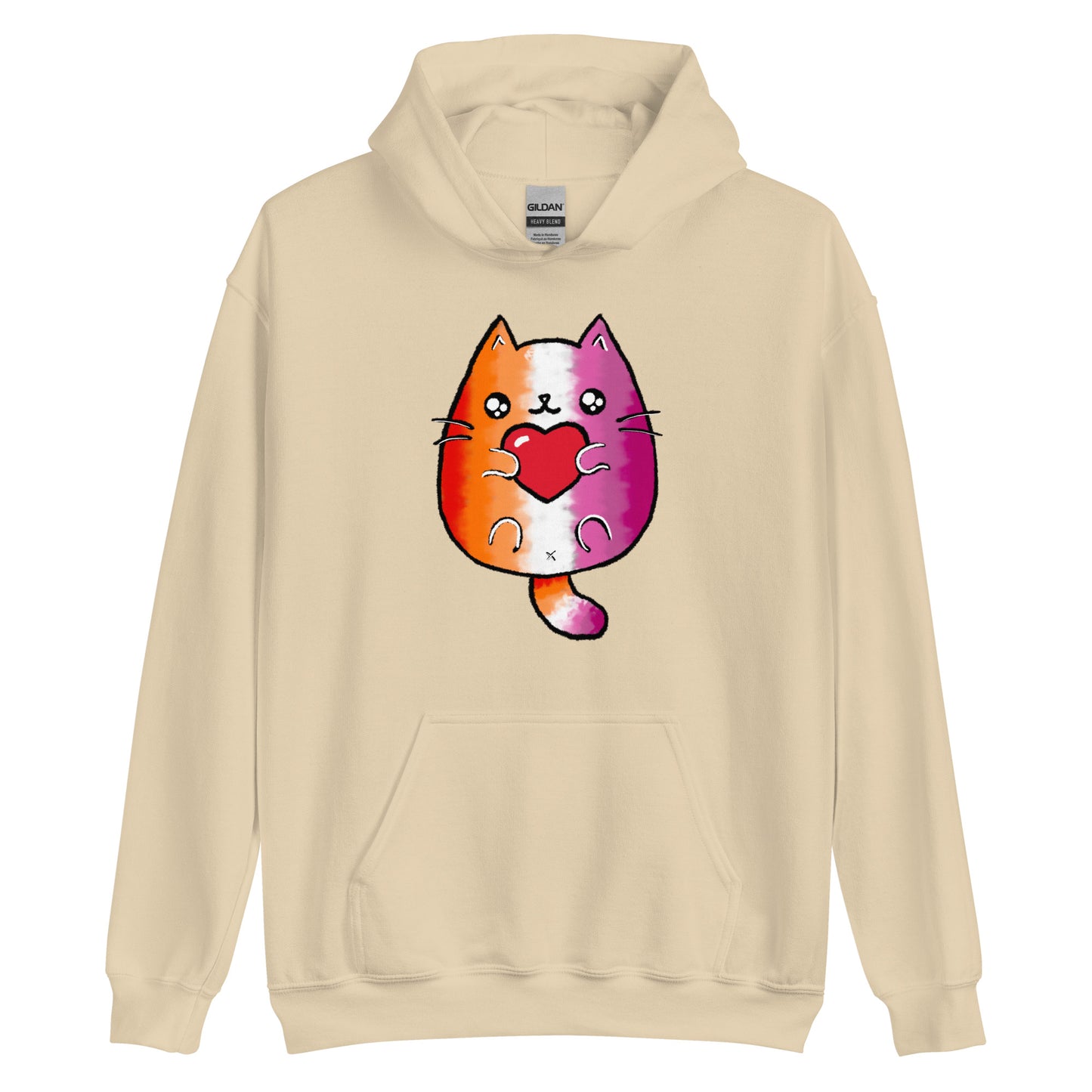 Lesbain Sweet Cat Hoodie