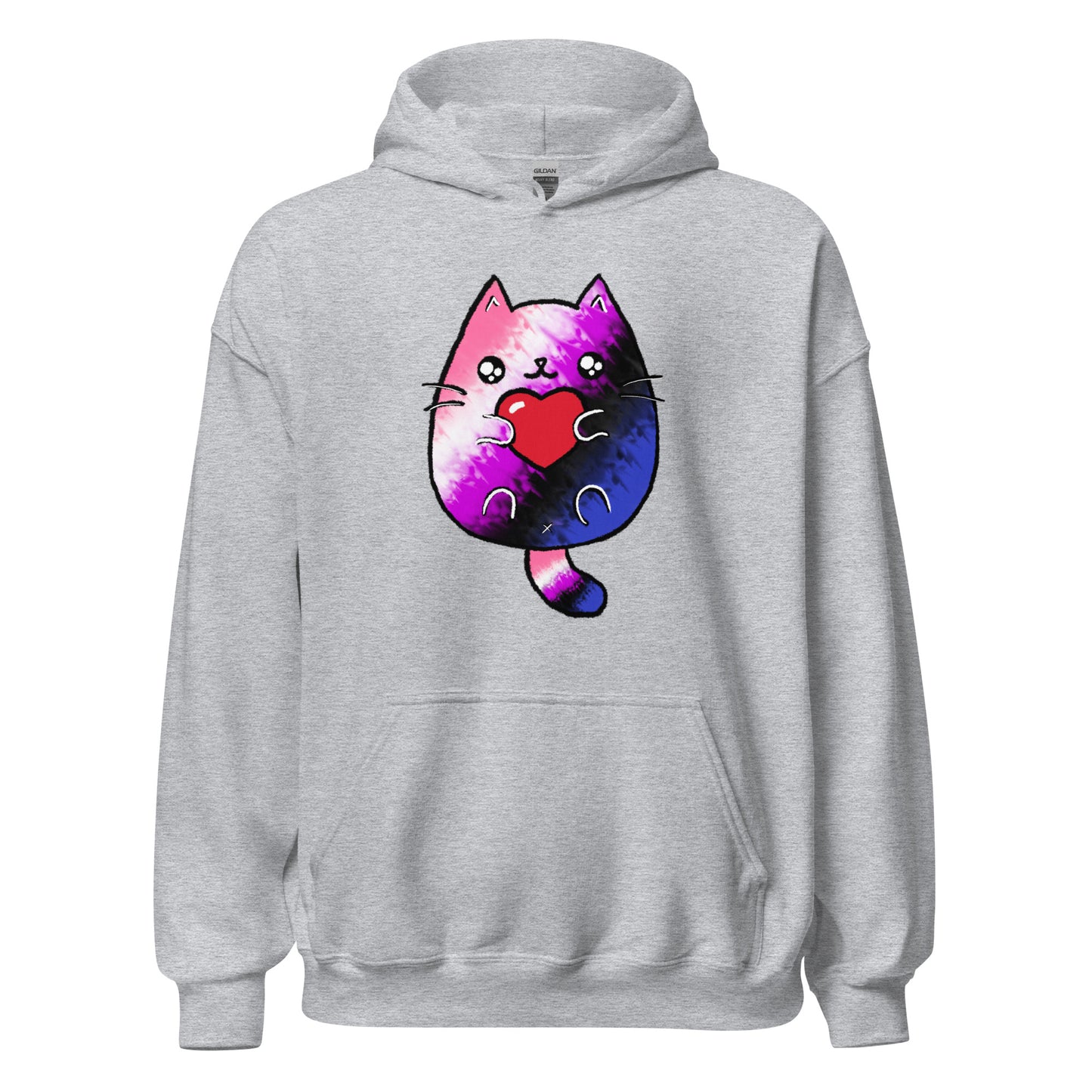 Genderfluid Sweet Cat Hoodie