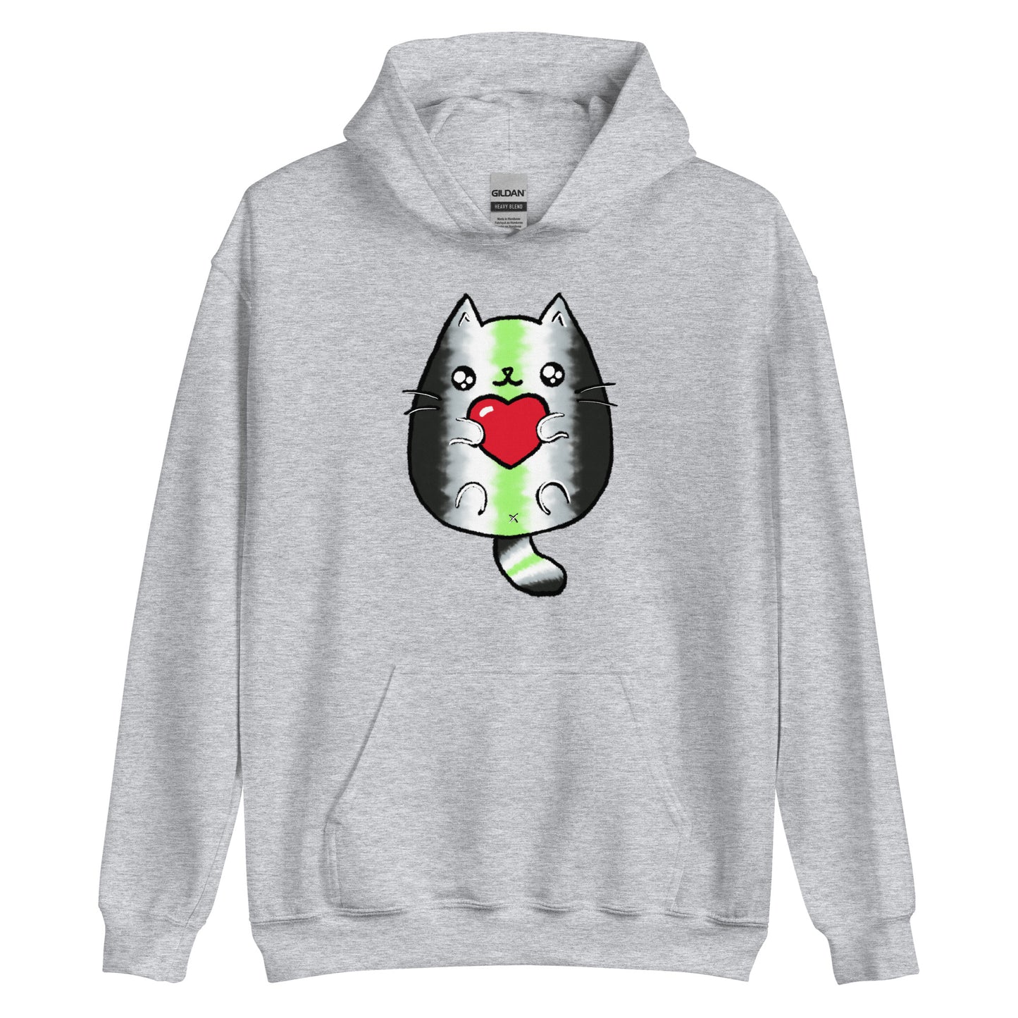 Agender Sweet Cat Hoodie