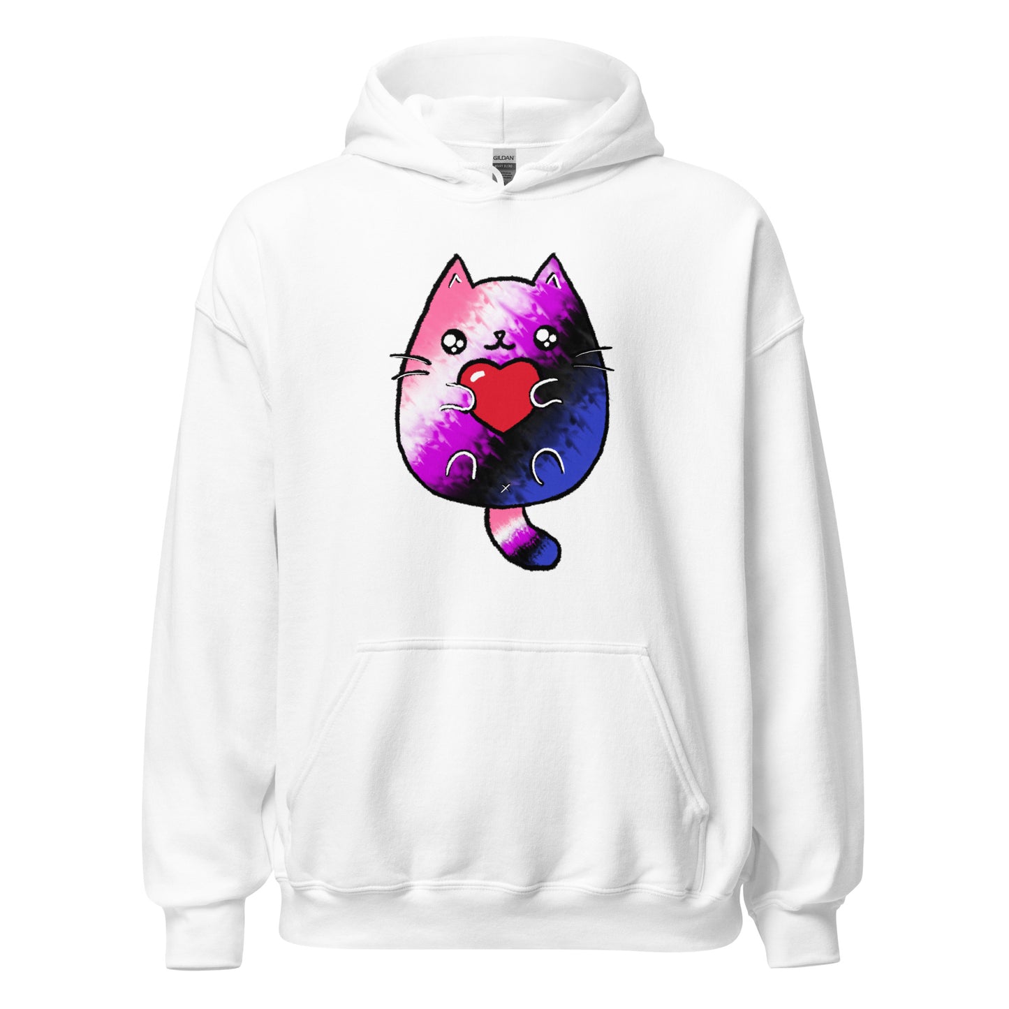 Genderfluid Sweet Cat Hoodie