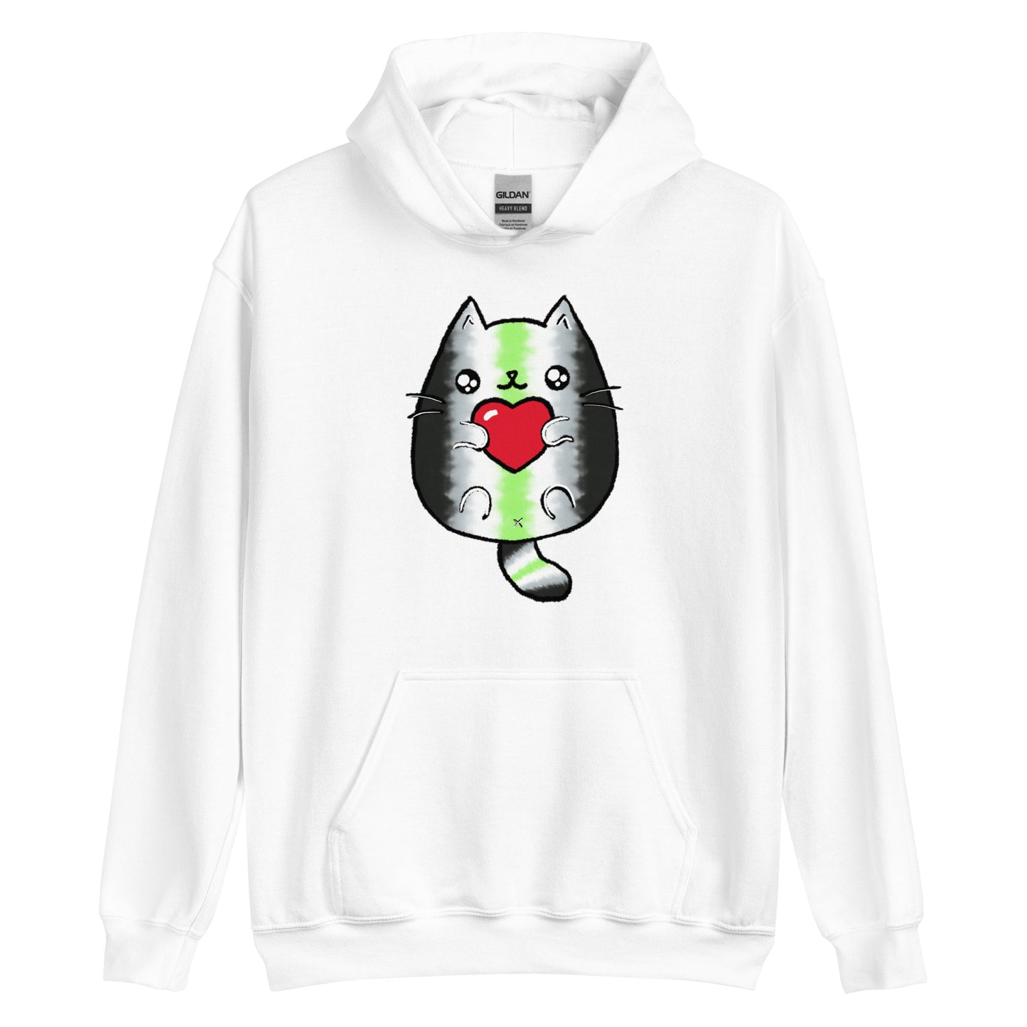 Agender Sweet Cat Hoodie