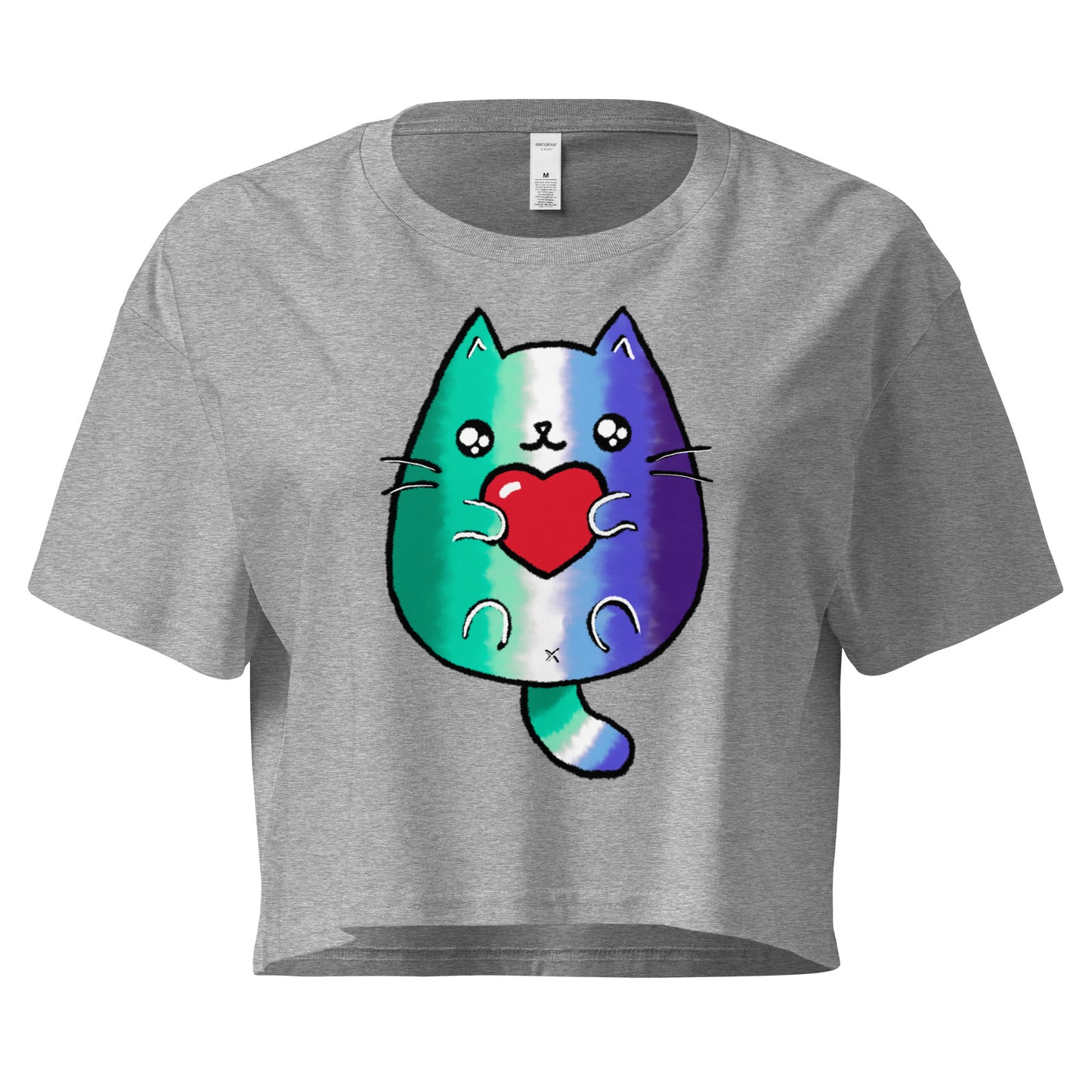 Gay Sweet Cat Crop Top