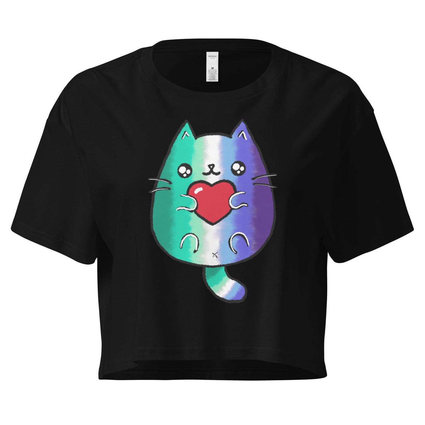 Gay Sweet Cat Crop Top