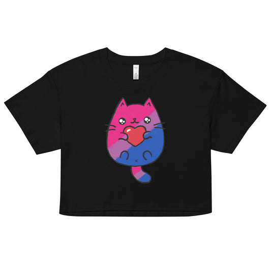 Bisexual Sweet Cat Crop Top